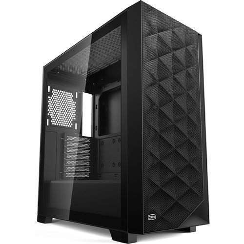 Корпус ATX PCCOOLER C3 D510 Bk, Midi-Tower, без БП, черный [c3d510-bkp0-gl]
