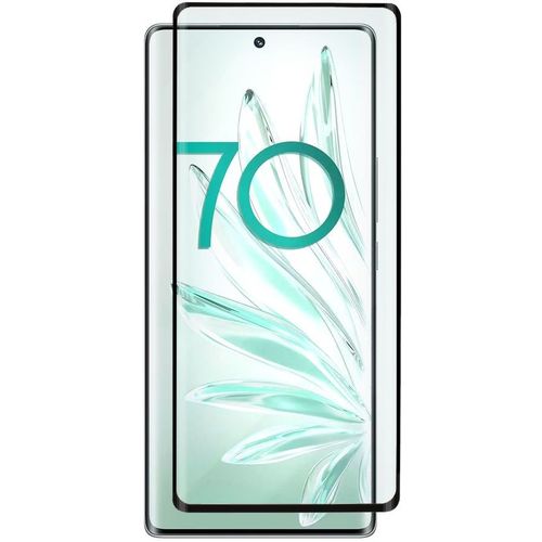 Защитное стекло для экрана ZIBELINO для Honor 70 5G антиблик, 3D, 1 шт, черный [ztg-3d-hon-70-blk]