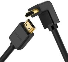 Изображение товара Кабель аудио-видео UGREEN HD103,  HDMI (m)  (Г-образный) -  HDMI (m)  (Г-образный),  ver 1.4,  2м [10173]