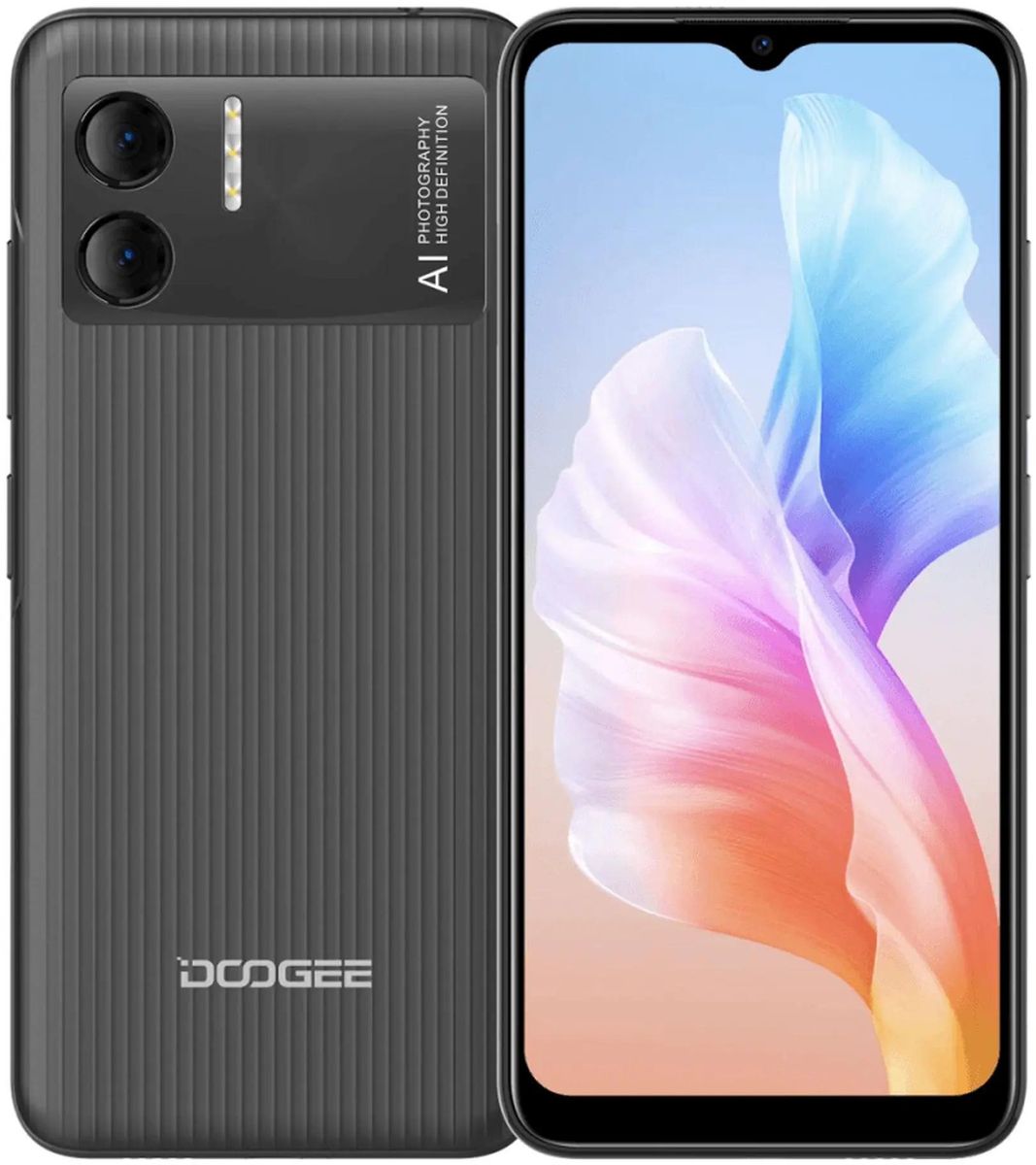 Смартфон DOOGEE X98 3/16Gb, серый – купить в Ситилинк | 1968438