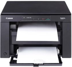 МФУ лазерное Canon i-Sensys MF3010 + 2 картриджа, черно-белая печать, A4, черный [5252b034](мех.повреждения)