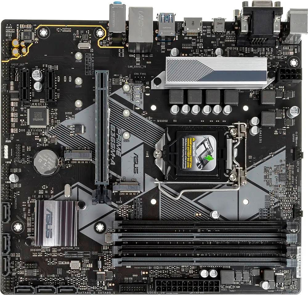 ASUS PRIME B365M A LGA 1151v2 Intel B365 mATX Ret 1136626