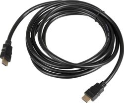 Изображение товара Кабель соединительный аудио-видео  HDMI (m) -  HDMI (m),  ver 1.4,  3м, GOLD,  черный [1497547]