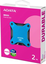 2ТБ Внешний диск SSD A-Data SD620, USB 3.1, синий