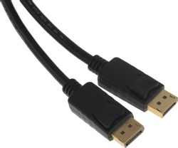 Кабель аудио-видео Buro BU-DP-v1.2-1.5m, DisplayPort (m) - DisplayPort (m), ver 1.2, 1.5м