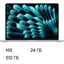 Изображение товара Ноутбук Apple MacBook Air 13 M3 A3113 2024 Retina 24ГБ 512ГБ SSD