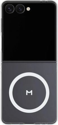 Чехол (клип-кейс) MAGSSORY CPL033, для Samsung Galaxy Z Flip7, прозрачный