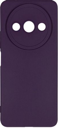 Чехол (клип-кейс) ZIBELINO TPU Matte, для Xiaomi Redmi A3, фиолетовый [ztmf-xia-rdm-a3-pu-pur]