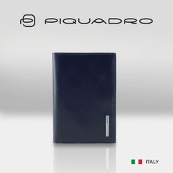 Обложка для документов Piquadro Blue Square PP5256B2/BLU2 синий кожа натуральная