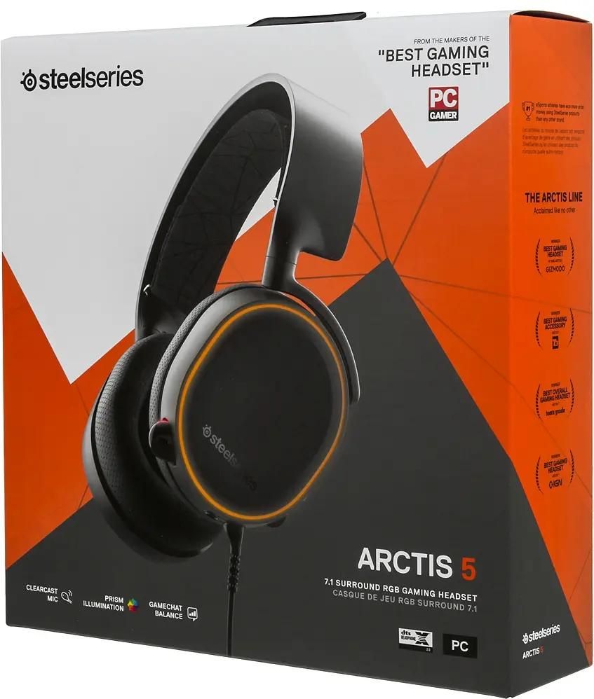 Steelseries arctis on sale 5 pc