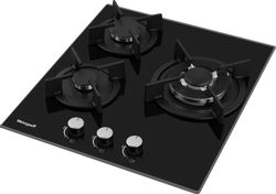 Газовая варочная панель WEISSGAUFF HG 451 Bgh,  черный