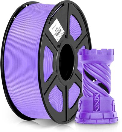 Пластик Cactus CS-3D-ABS-1KG-PURPLE ABS/ 1.75мм/ 1кг/ 386м/ фиолетовый