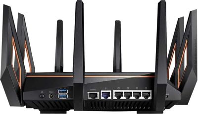 Характеристики Wi-Fi роутер ASUS GT-AX11000, Wi-Fi 6, AX11000, 2.4