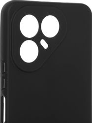 Чехол (клип-кейс) BORASCO Silicone Case, для Tecno Pova 7 5G, черный