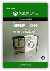 Изображение товара Пополнение игровой валюты Microsoft Tom Clancy's Rainbow Six Siege: 4920 Credits,  регион: Россия