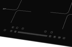 Индукционная варочная поверхность KUPPERSBERG ICS 612, стеклокерамика, черный