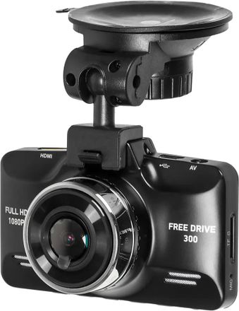 Видеорегистратор Digma FreeDrive 300, черный