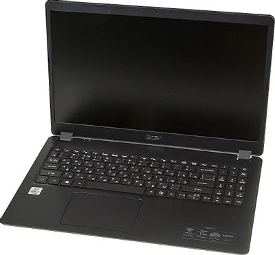 Ноутбук Acer Aspire 3 A315-56-501Q NX.HS5ER.00E, 15.6", Intel Core i5 1035G1 1.0ГГц, 4-ядерный, 4ГБ DDR4, 128ГБ SSD,  Intel UHD Graphics, Eshell, черный