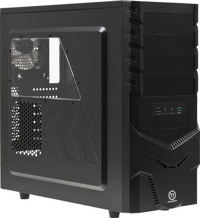 Корпус ATX Thermaltake Spacecraft VF-I VN600A1W2N, Midi-Tower, без БП, черный