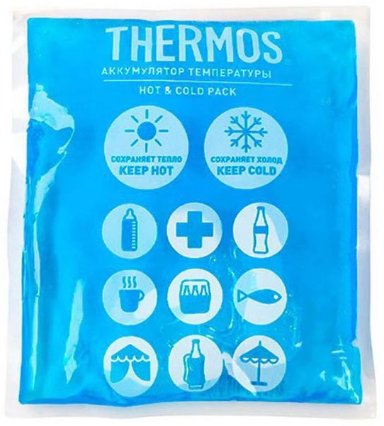 Аккумулятор холода Thermos Gel Pack-350,  0.35л,  голубой,  1шт [470713]