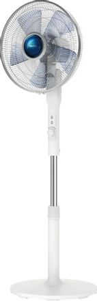 Вентилятор напольный Tefal Turbo Silence Extreme VF5840F0,  белый и синий [1830008222]