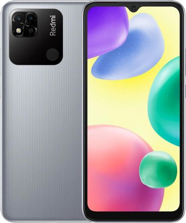 6.53" Смартфон Xiaomi Redmi 10A 2/32Gb, IPS, 60Гц, 5000мAч, серебристый