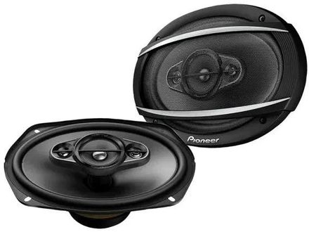 Колонки автомобильные Pioneer TS-A6977S,  15x23 см (6x9 дюйм.),  комплект 2 шт.
