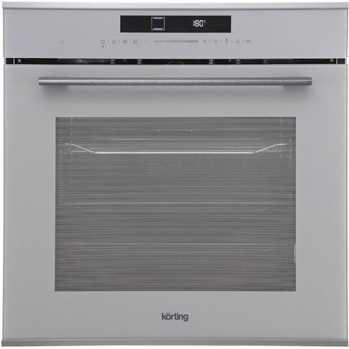 Духовой шкаф электрический Korting OKB 1331 S GBXGr, 72л, дверца с 3 стеклами, серый
