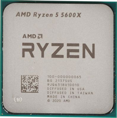 Процессор AMD Ryzen 5 5600X, AM4,  OEM [100-000000065]