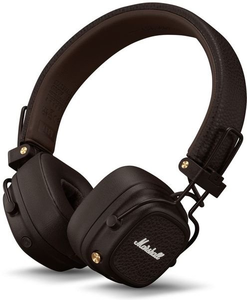 Наушники MARSHALL Major V, 3.5 мм/Bluetooth, накладные, коричневый [major v brown]