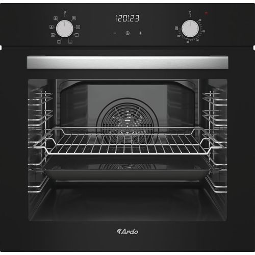 Духовой шкаф электрический Ardo BO28EB2, 79л, дверца с 3 стеклами, черный
