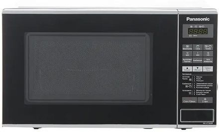 Микроволновая печь Panasonic NN-GT264MZPE, 800Вт, 20л, серебристый/черный