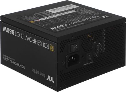 Блок питания Thermaltake Toughpower GT Gen.5,  850Вт,  80 PLUS GOLD,  140мм, черный, retail [ps-tpt-0850fnfage-3]