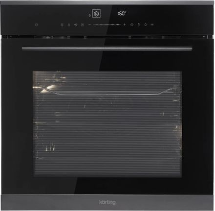 Духовой шкаф электрический Korting OKB 1331 S GNBX,  72л,  дверца с 3 стеклами,  черный