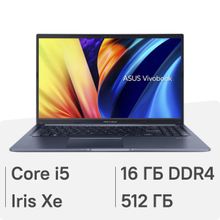 Изображение товара Ноутбук ASUS VivoBook 15 OLED X1502VA-BQ443 15.6 OLED Intel Core i5 16GB SSD