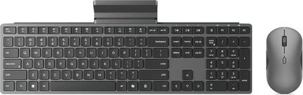 Комплект (клавиатура+мышь) Lenovo 700 Modern, USB, беспроводной, серый [gx31s04977]