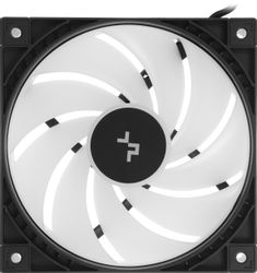 Вентилятор DeepCool FD12 V2 120мм, 4-pin, ARGB, черный