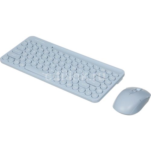 Комплект (клавиатура+мышь) A4TECH Fstyler FG3200 Air2, USB, беспроводной, синий