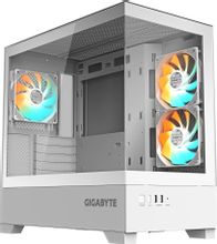 Изображение товара Корпус mATX Gigabyte GB-C201PI, белый, Midi-Tower, без БП