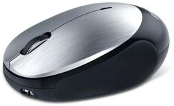 Мышь беспроводная Genius NX-9000BT V2, серебристый и черный
