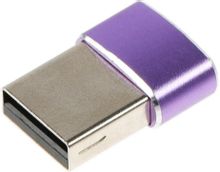 Изображение товара Адаптер USB2.0 PREMIER 6-071 USB A(m) - USB Type-C (f) фиолетовый