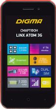 Смартфон Digma Linx Atom 3G, красный – купить в Ситилинк | 1062958