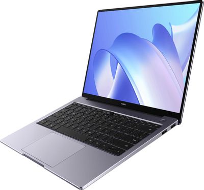 Ноутбук Huawei MateBook 14 KLVD-WFH9 53013HCF, 14, IPS, Intel Core i5  1135G7 2.4ГГц, 4-ядерный, 16ГБ DDR4, 512ГБ SSD, Intel Iris Xe graphics,  Windows 11 Home, серый космос – купить в Ситилинк | 1892694
