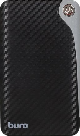 Внешний аккумулятор (Power Bank) Buro RA-12750,  12750мAч,  черный