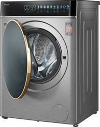 Стиральная машина WEISSGAUFF WM 58411 Direct Drive Premium Steam Steel, 11кг, с паром, инверторная