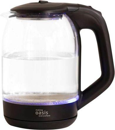 Чайник электрический OASIS K-9GB, 1.8л, стекло/пластик