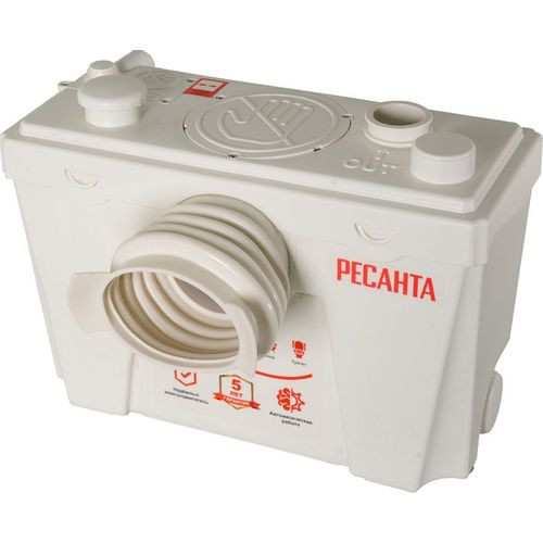 Насос фекальный Ресанта КН КН 3WC, центробежный, поверхностный, 7200л/ч
