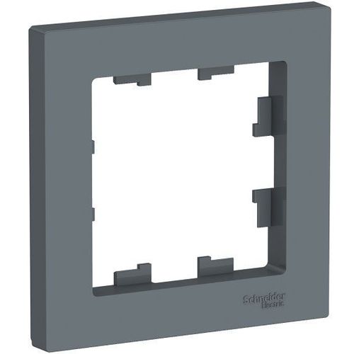 Рамка Schneider Electric ATN000701 (ATN000701) накладная 1шт термопласт серый