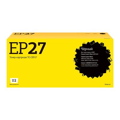 Картридж T2 EP-27, EP27, черный / TC-CEP27