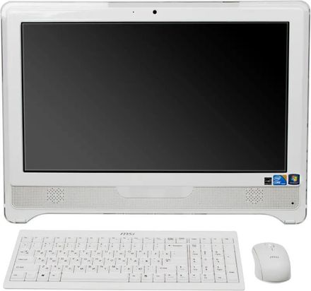 21.5" Моноблок MSI AE2240-060 Intel Core i3 380M, 4ГБ DDR3, 1000ГБ, Windows 7 Home Premium, белый [9s6ac2213060]
